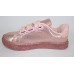 Style-baby 968В блестящие розовые кроссовки-кеды девочке 