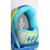 B&G 1115-7814 кроссовки с точечными мигалками голубые с желтым девочке 