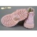  Clibee Клиби Р707  деми ботинки девочке розовые с клубничкой