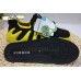 Кросівки дитячі Adidas Yeezy 450 адідас репліка чорні з жовтим хінкалі