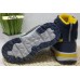 B&G b&g ТКТ 23-3/01 зимові термо чобітки сині з жовтим в школу 