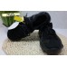 Чорні хінкалі репліка Adidas Yeezy 450 текстильні кросівки 