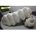 Бежеві хінкалі репліка Adidas Yeezy 450 текстильні кросівки купить в Черкасах 