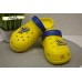 jose-amorales крокси сабо патріотичні жовті з синім 