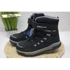 B&G b&g R23-5/04 зимові термо чобітки чорні в школу 