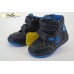 Clibee демисезонные ботинки мальчику синие на липучках F752