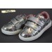 Skazka Weestep R910733352 кроссовки девочке серебро с бабочками