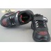 Сlibee F956 кроссовки мальчику черные с красным деми 