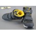 B&G Би джи EVS 22-17_2301 зимние термо ботинки мальчику серые с желтым