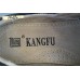 Kangfu С731 кожаные туфли мальчику в школу черные 