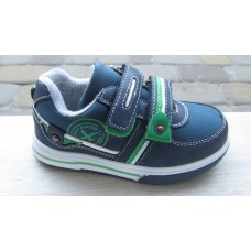 Bi&Ki С-В50-02-С деми кроссовки мальчику синие с зеленым 