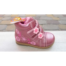 Сказка R386135001 деми ботинки девочке 8 месяцев-1 годик розовые 