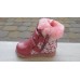 Сказка R703037006 зимние ботинки девочке эко-кожа розовые на шерсти 