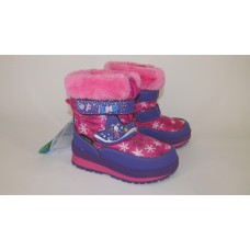 B&G R161-3207 зимние термоботинки сапожки девочке розовые 