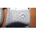 3F тапочки -босоножки девочке текстильные серебро 