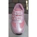     0 B&G 19-04 розовые кроссовки с цветочками девочке на липучке 
