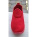 Violeta 203-12 детские текстильные красные слипоны 