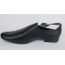 Kangfu В221  кожаные туфли-мокасины классика черные мальчикам 